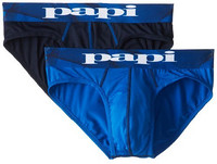 papi Microfusion Performance 男士三角内裤两条装