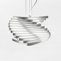 10点开始：AVIMA 维玛 艺术设计创意吊灯 P589 [配LED 3W白光] 小号白色 旋转的光晕 