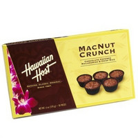 HawaiianHost 夏威夷豪时特 脆香米夏威夷果粒巧克力 170G