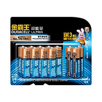 Duracell 金霸王 超能量 AA电池12粒装*3+AAA12粒装*3 共72节