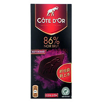 COTE D'OR 克特多 金象 86%可可 黑巧克力100g