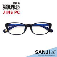 JINS 航海王PC眼镜 抗疲劳电脑护目眼镜男女 OP13A018
