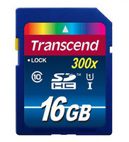 Transcend 创见 16G(UHS-I 300X)SDHC存储卡