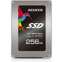 ADATA 威刚 SP920 256G SSD固态硬盘SATA3极速稳定 电脑硬盘