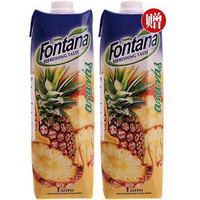 限华东：Fontana 芬特乐 菠萝芒果汁1L*2盒
