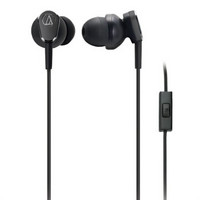 Audio-technica 铁三角 ATH-ANC33iS 入耳式降噪耳机 黑色