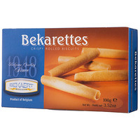 Bekarettes 贝卡特斯 香脆饼干卷 100g 比利时进口