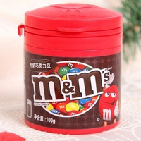 m&m's 牛奶巧克力豆100g *2瓶