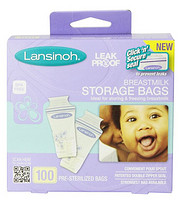 Lansinoh 20470 母乳储存袋 100个