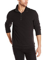 Calvin Klein Sportswear Solid Pique Fleece 1/4 Zip 男士套头衫