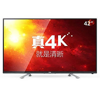 TCL D42A561U 42英寸4K超高清电视 UHD安卓智能LED液晶平板电视