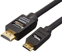 AmazonBasics 亚马逊倍思高速HDMI A至C型以太网电缆(2米)
