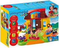 PLAYMOBIL 互动型幼儿学习娱乐农场玩具