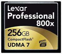 Lexar 雷克沙 Professional专业系列 800X 256G CF卡