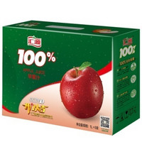 Huiyuan 汇源100%苹果果汁1L*6盒 便携装