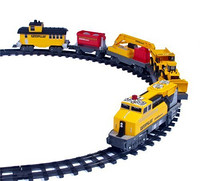 CAT 卡特彼勒  电动工程车轨道火车大套装儿童玩具55651