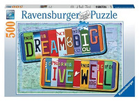 Ravensburger A License to Life 500 Piece Puzzle 拼图
