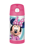 Disney 迪士尼 THERMOS FUNtainer 米妮 儿童吸管杯  350ml