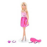 Barbie 芭比 芭比女孩之长发套装 女孩娃娃玩具 BCF84
