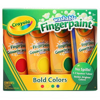 Crayola 绘儿乐 4色手指画颜料