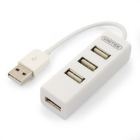 UNITEK 优越者 Y-2146 4口USB HUB集线器(白色)