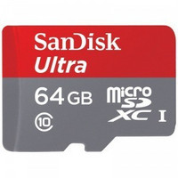 SanDisk 闪迪 至尊高速 MicroSDXC TF存储卡 64GB Class10