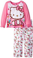 Hello Kitty 凯蒂猫 Bird and Flower Pajama Set 童装两件套