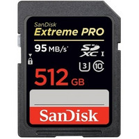 SanDisk 闪迪 至尊超极速SDXC存储卡 512G-Class10-95MB/s