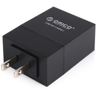 ORICO 奥睿科 DCA-1U 大功率单口USB充电插头 5V2.1A  黑色*3件