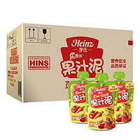 Heinz 亨氏 乐维滋2+2 番茄胡萝卜果汁泥 120g*24(12个月以上)