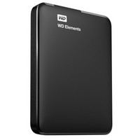 WD 西部数据 Elements 新元素系列 WDBUZG0010BBK 移动硬盘 1TB 2.5英寸 3.0USB