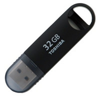 TOSHIBA 东芝  速闪系列 U盘 32GB USB3.0 黑色）