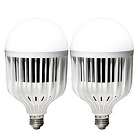 汉庭 QP-DGL-E27-36W LED大功率球泡正白两只装