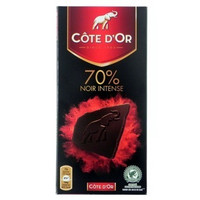 COTE D'OR 克特多 金象真味特醇浓黑巧克力 100g