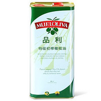 MUELOLIVA 品利 特级初榨橄榄油(罐装)4L