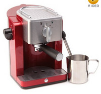 移动端0点预告：EUPA 灿坤 TSK-1827RA 泵浦式高压咖啡机（红色）