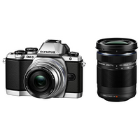 新低价：OLYMPUS 奥林巴斯 E-M10 M4/3 可换镜头数码相机14-42mm+40-150mm 双镜头套机