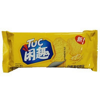 Tuc 闲趣 韧性饼干（自然清咸原味）90g/袋