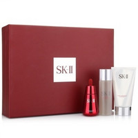 SK-II 经典护肤礼盒三件套（护肤精华露、护肤洁面霜、肌源修护精华露）