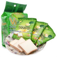 Vizipu 味滋铺 面包干 榴莲味 115g*2