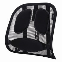 FeIlowes 范罗士 CRC80399 炫彩人体工学椅背靠垫进化版 黑色