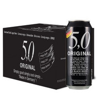 限地区：5.0 ORIGINAL 黑啤酒 500ml*12听礼盒装 * 2盒