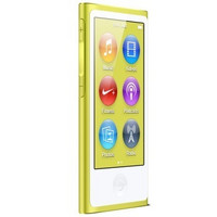 移动端：Apple 苹果 iPod nano MD476CHA 多媒体播放器 黄色、红色