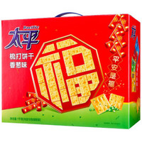 限华南：Pacific 太平 梳打饼干 香葱味 1kg盒