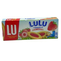 LU 露怡 草莓果酱饼干  120g
