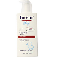 Eucerin 优色林 Baby Cleansing Relief Body Wash 宝宝沐浴 13.5 Ounce