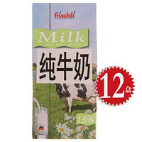 华东：frischli 菲仕利低脂牛奶1L*12