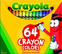 Crayola 绘儿乐 儿童蜡笔64色