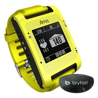 Bryton 百锐腾 Amis S430H 智能GPS专业户外运动表 含心率带版 荧光黄色