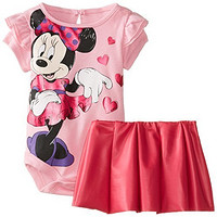 Disney 迪士尼 宝宝婴儿女孩新生2件裙套装